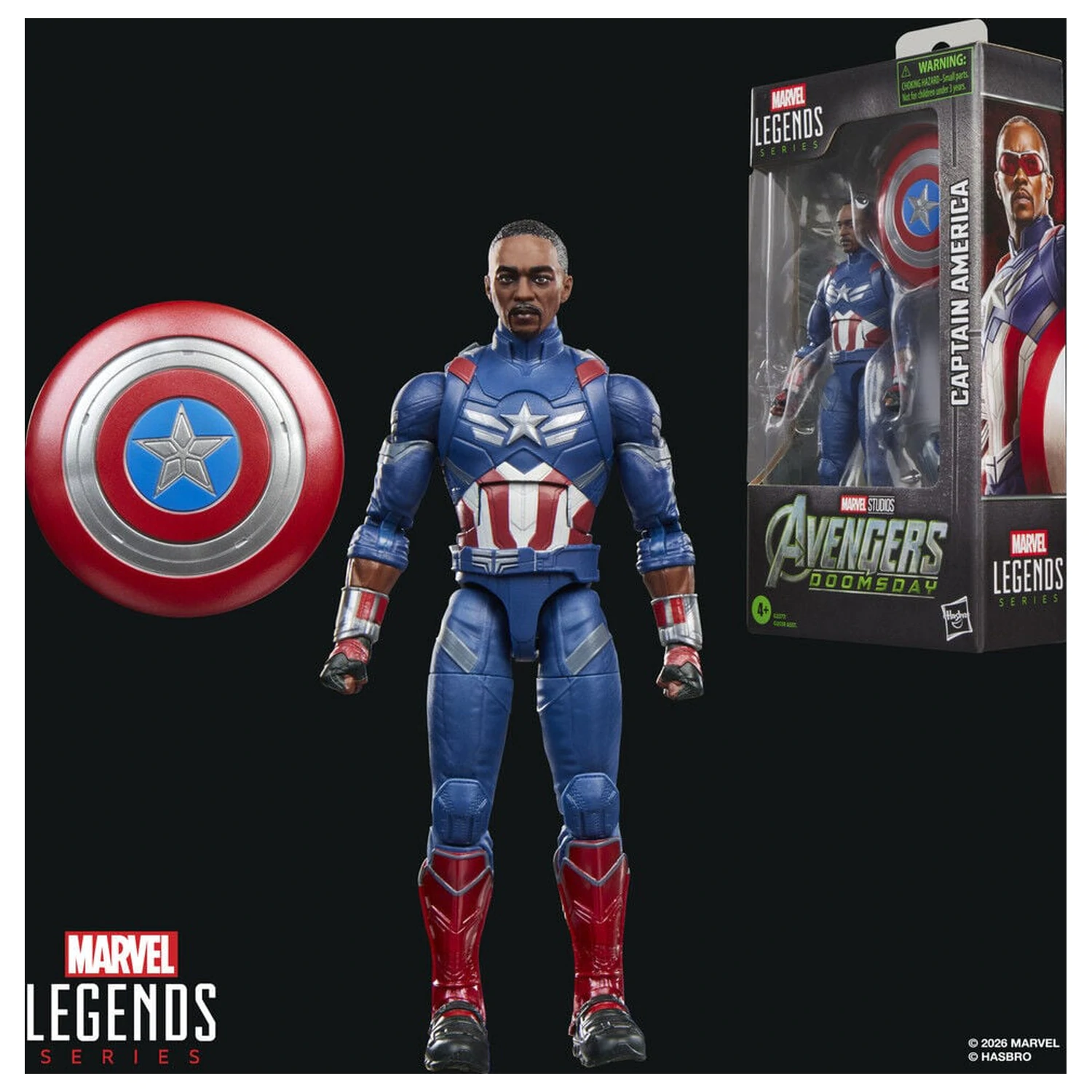 Marvel Legends Series Avengers Doomsday Amerika Kapitány figura 15cm termékfotó