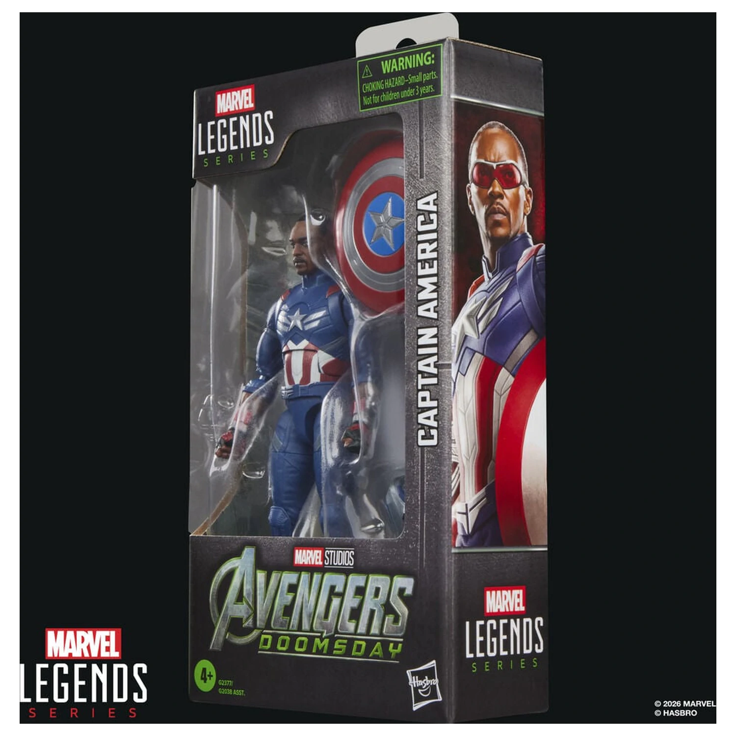 Marvel Legends Series Avengers Doomsday Amerika Kapitány figura 15cm termékfotó