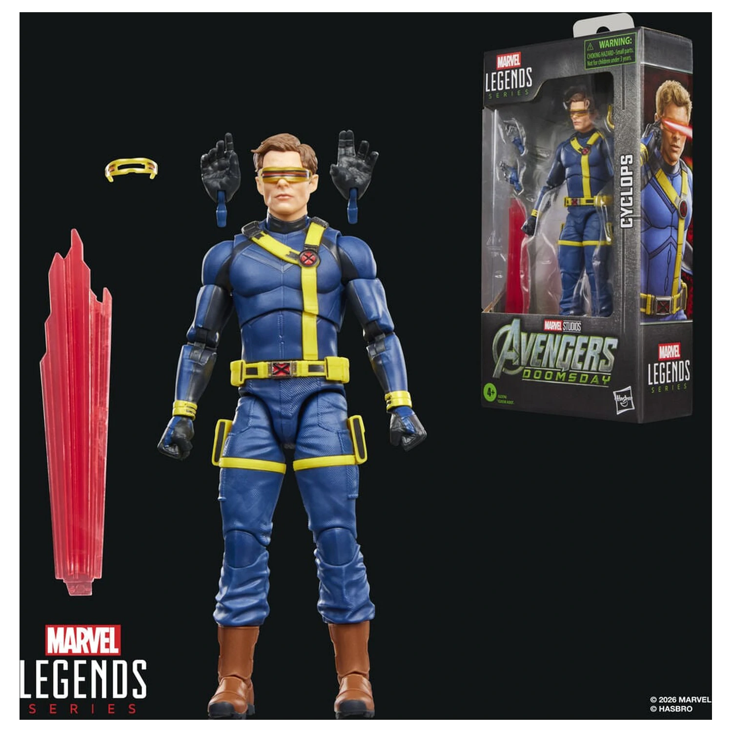 Marvel Legends Series Avengers Doomsday Cyclops figura 15cm termékfotó