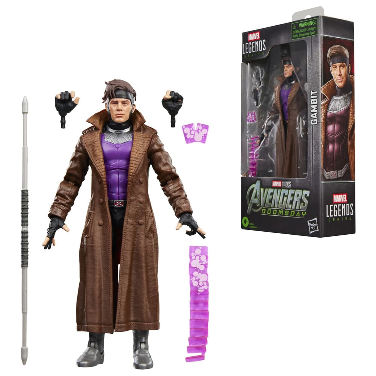 Marvel Legends Series Avengers Doomsday Gambit figura 15cm termékfotó