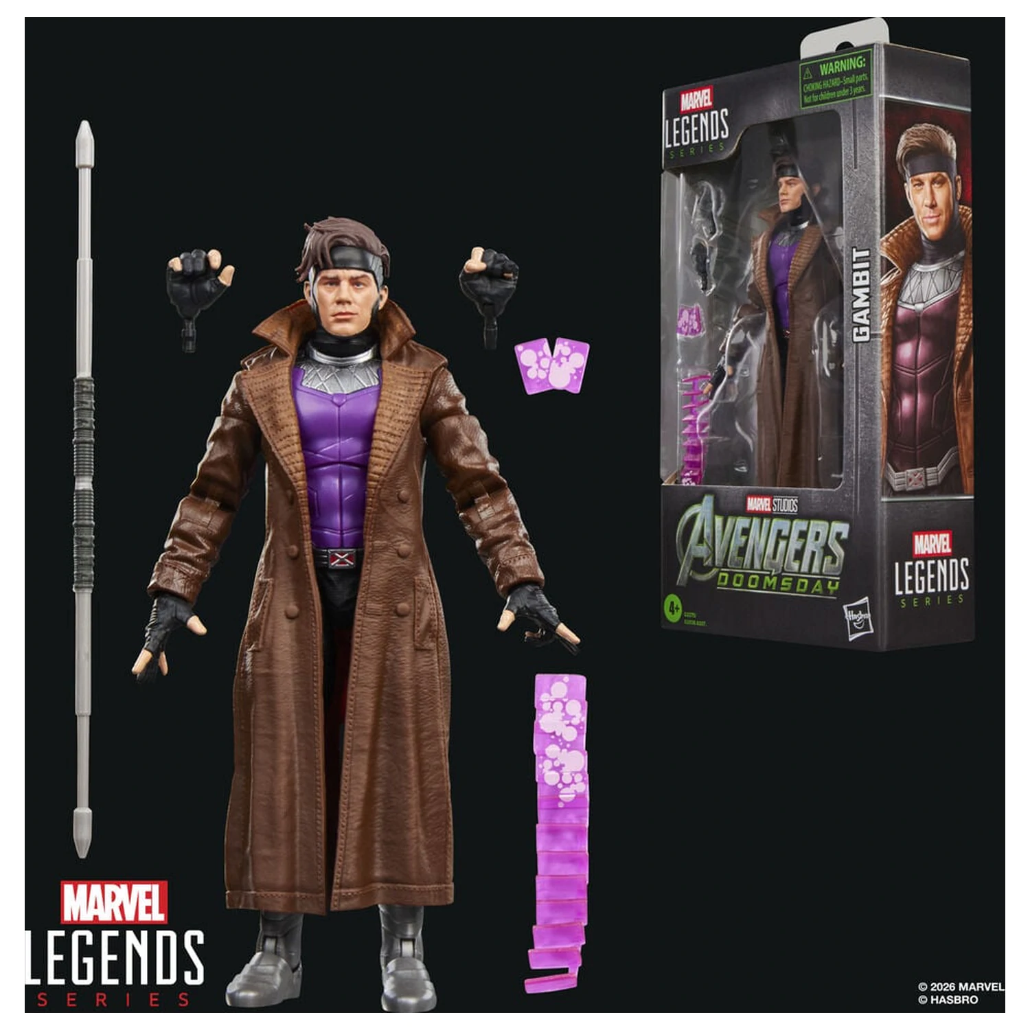 Marvel Legends Series Avengers Doomsday Gambit figura 15cm termékfotó