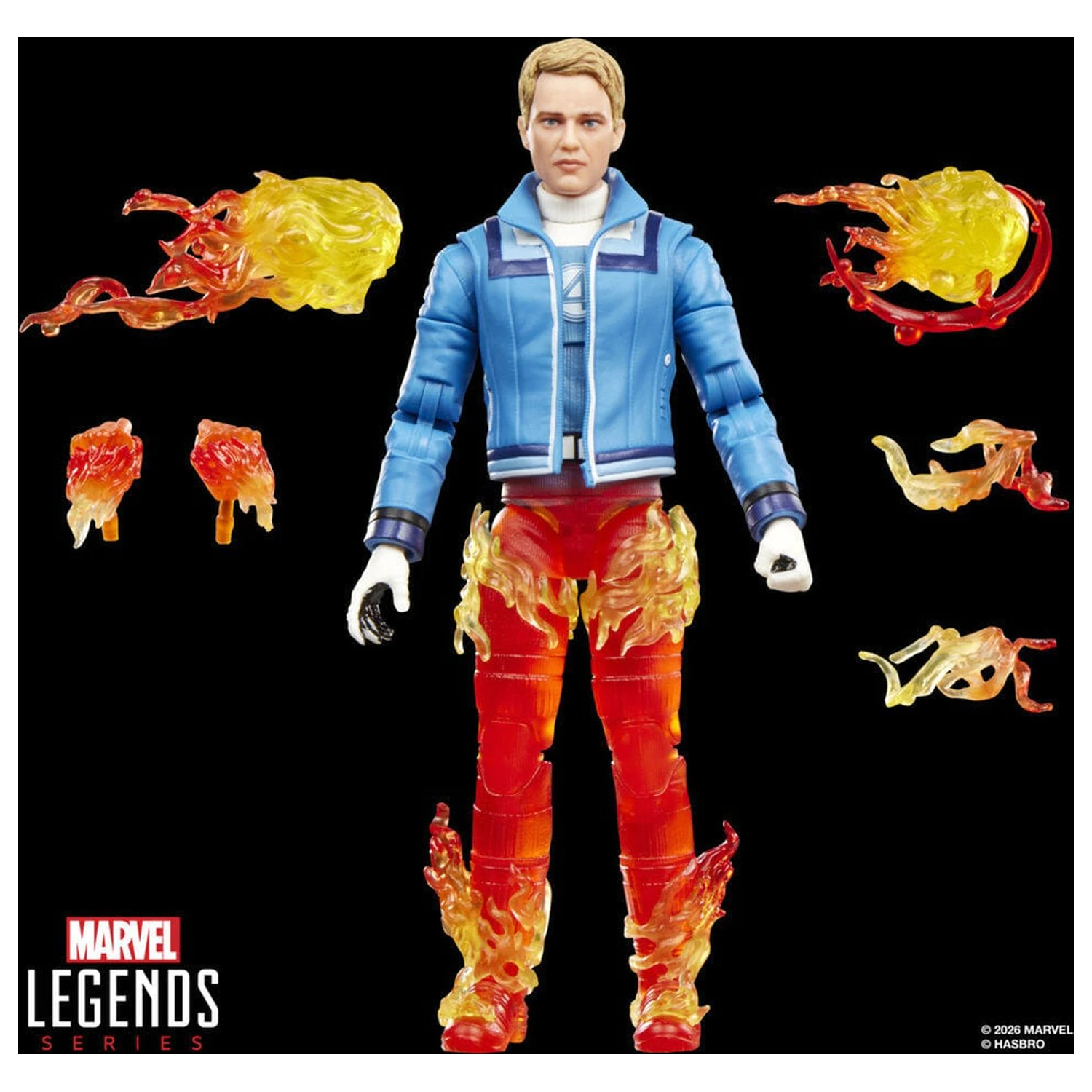 Marvel Legends Series Avengers Doomsday Invisible Woman & Human Torch 2db-os figura csomag 15cm termékfotó