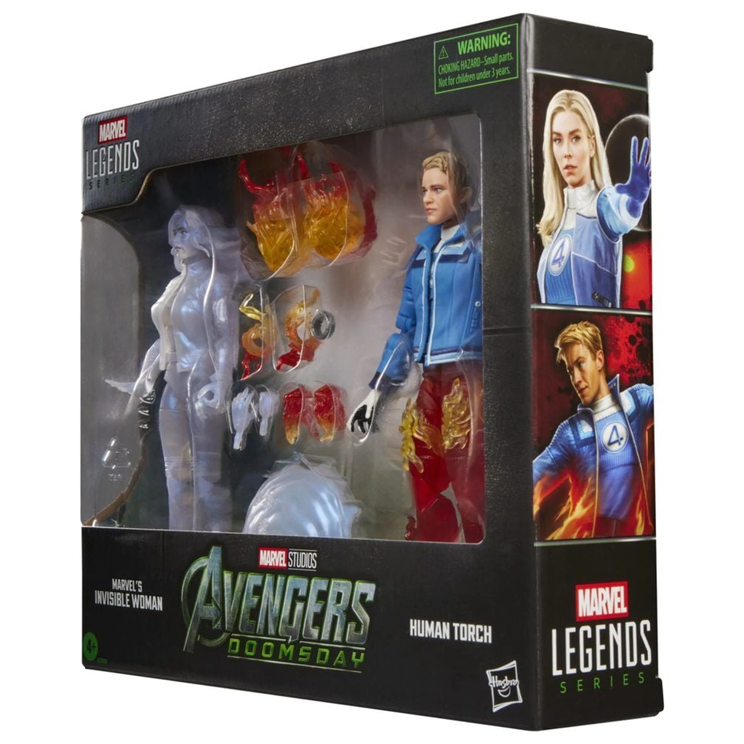 Marvel Legends Series Avengers Doomsday Invisible Woman & Human Torch 2db-os figura csomag 15cm termékfotó