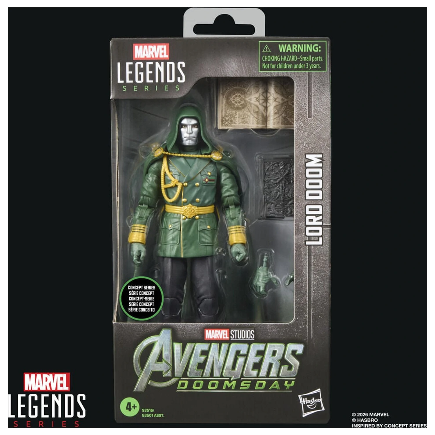 Marvel Legends Series Avengers Doomsday Lord Doom figura 15cm termékfotó