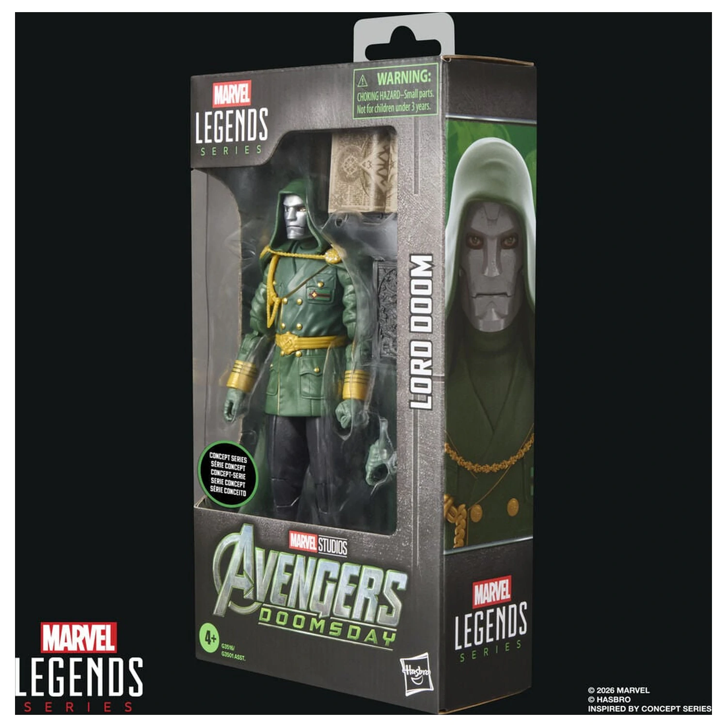 Marvel Legends Series Avengers Doomsday Lord Doom figura 15cm termékfotó