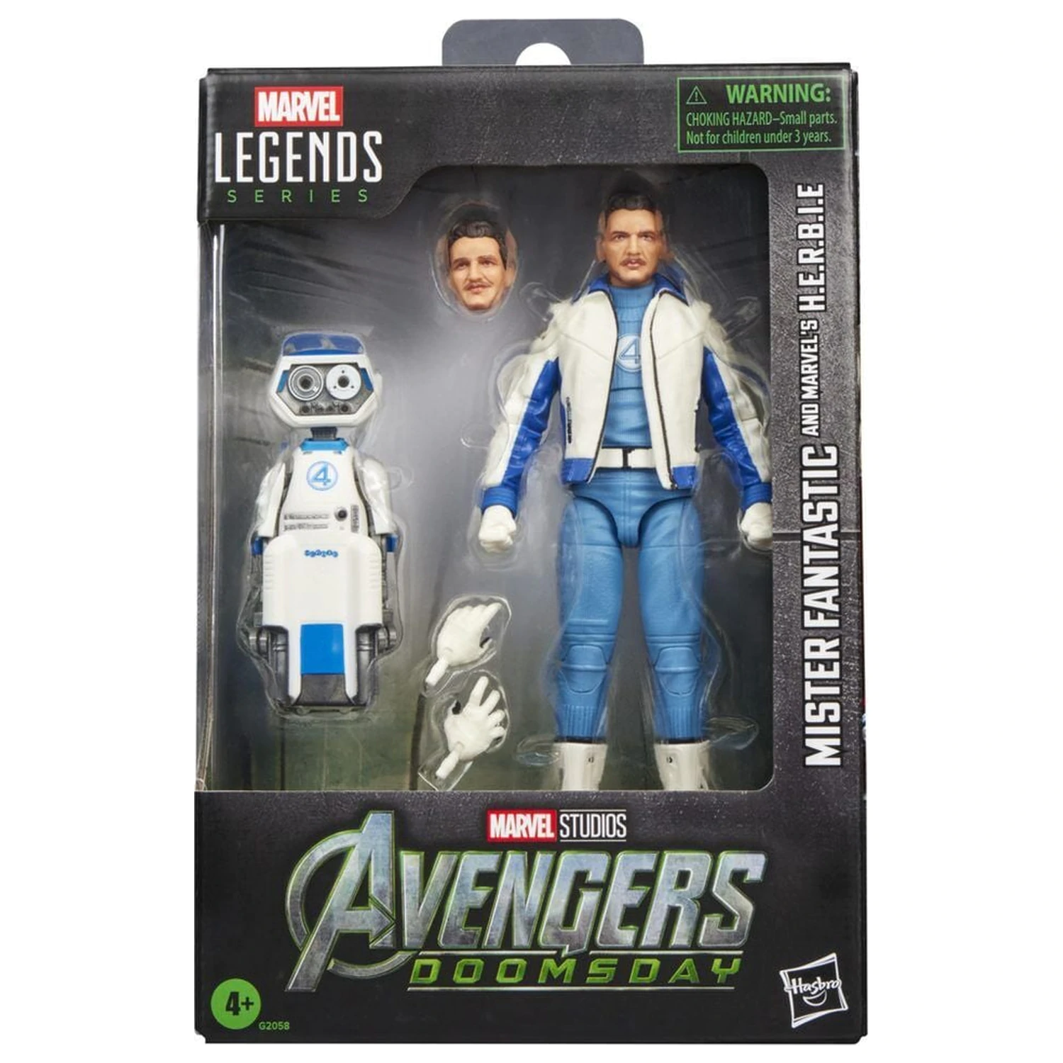 Marvel Legends Series Avengers Doomsday Mister Fantastic and Marvels H.E.R.B.I.E. figura 15cm termékfotó