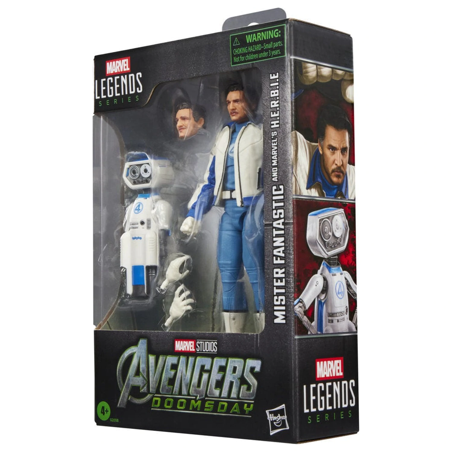 Marvel Legends Series Avengers Doomsday Mister Fantastic and Marvels H.E.R.B.I.E. figura 15cm termékfotó