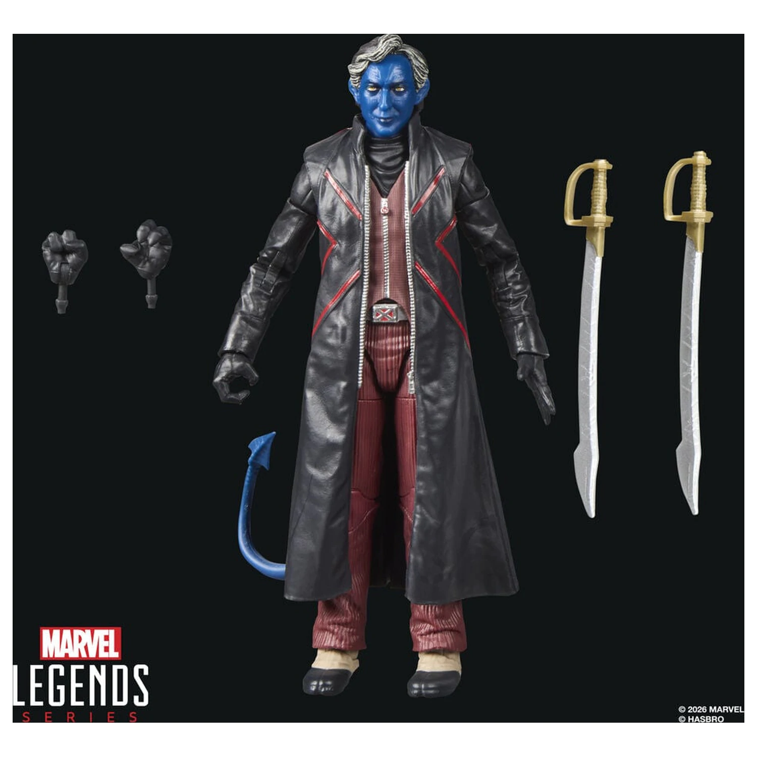 Marvel Legends Series Avengers Doomsday Nightcrawler figura 15cm termékfotó