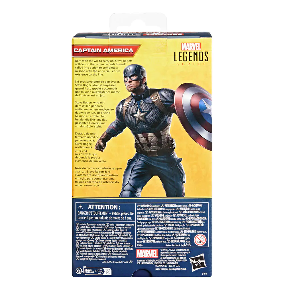 Marvel Legends Series Avengers: Endgame Captain America figura 15cm termékfotó