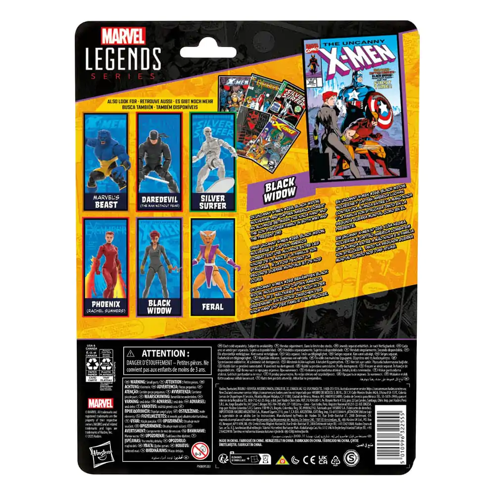 Marvel Legends Series Black Widow - Black Widow figura 15cm termékfotó