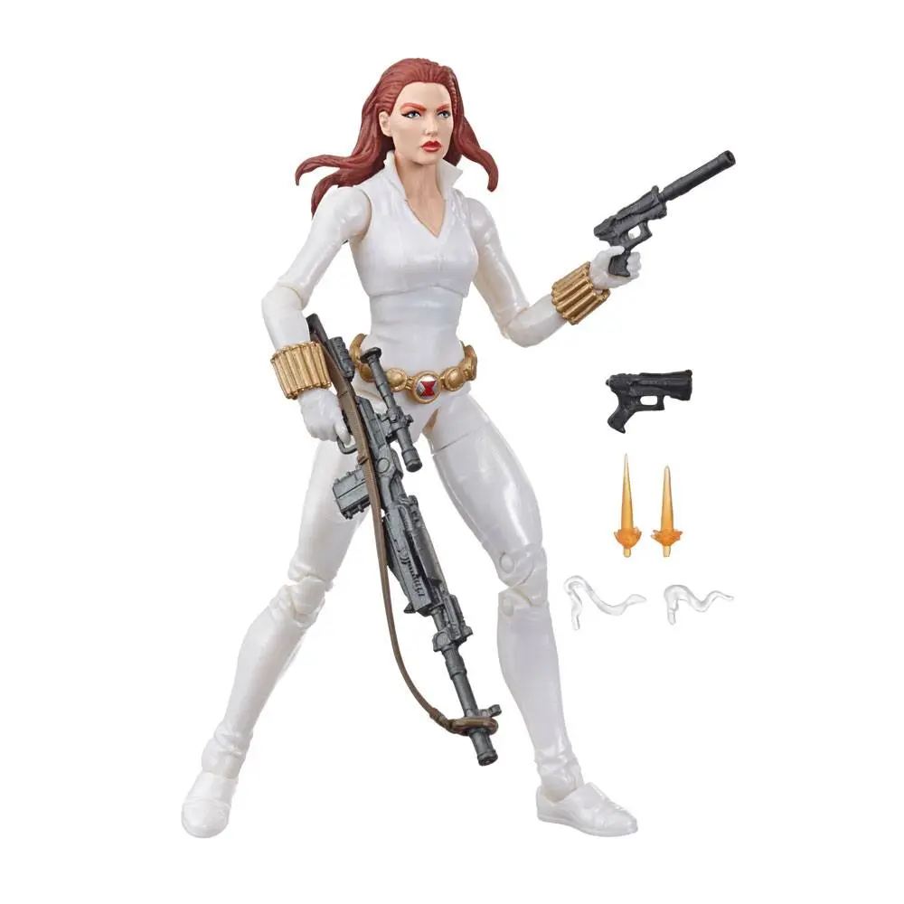Marvel Legends Series Black Widow White Suit Deadly Origin akciófigura 15 cm termékfotó