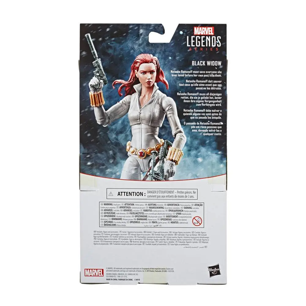 Marvel Legends Series Black Widow White Suit Deadly Origin akciófigura 15 cm termékfotó