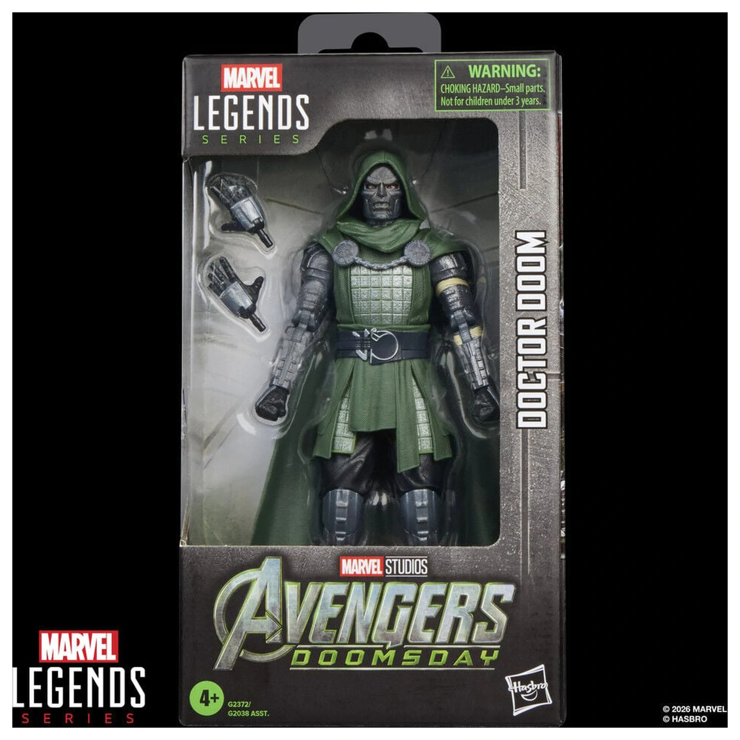 Marvel Legends Series Avengers Doomsday Doctor Doom figura 15cm termékfotó
