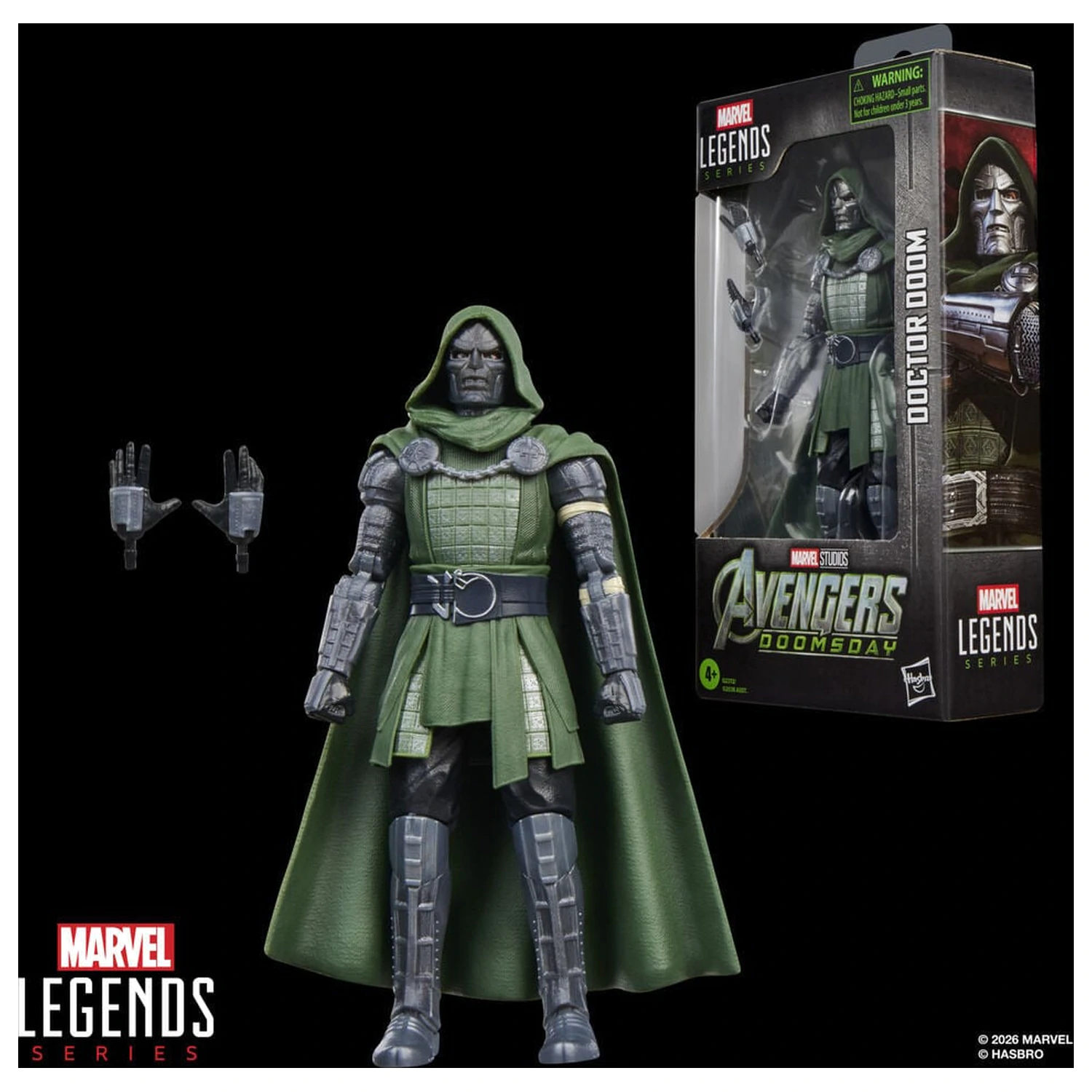 Marvel Legends Series Avengers Doomsday Doctor Doom figura 15cm termékfotó