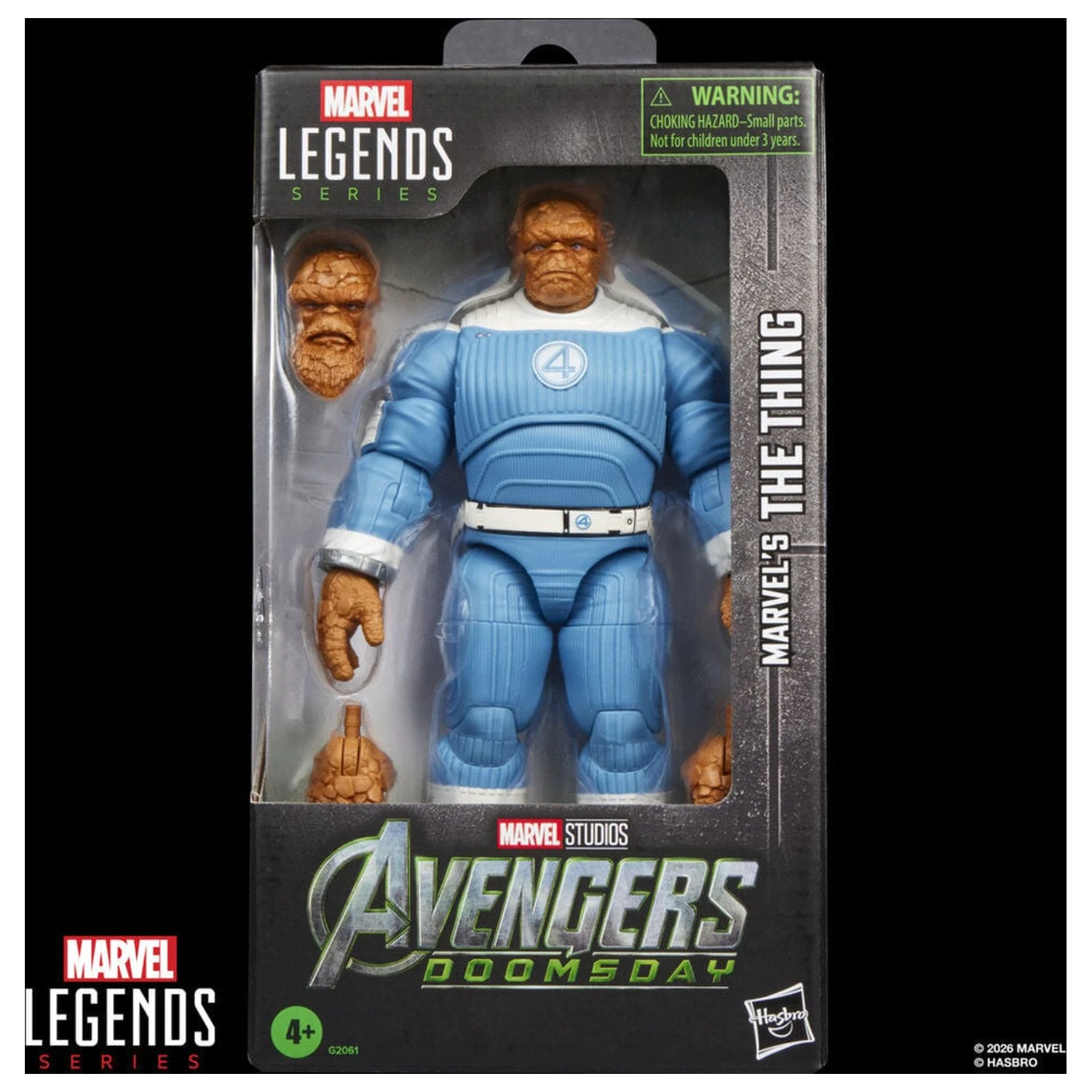 Marvel Legends Series Bosszúállók Doomsday The Thing figura 15cm termékfotó
