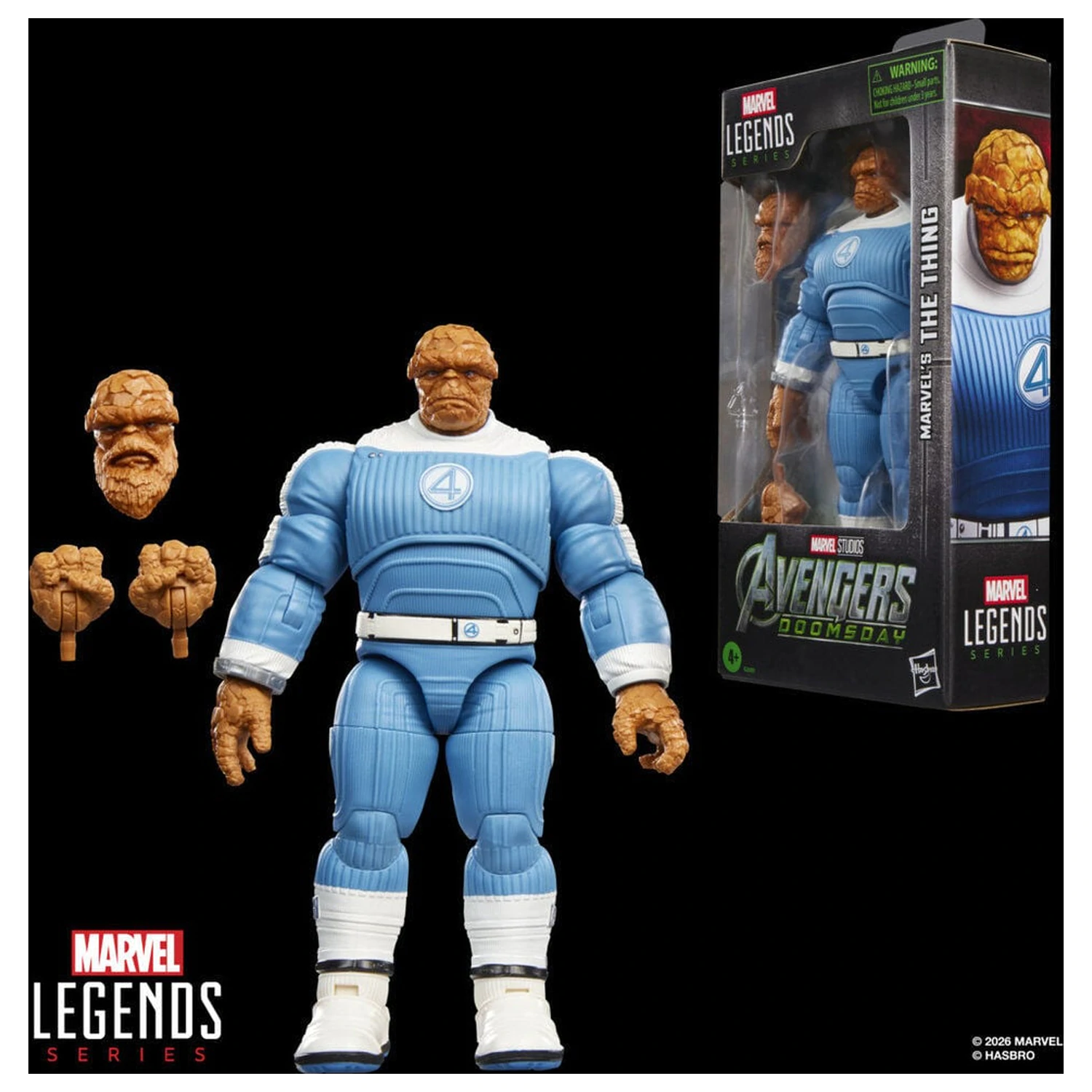 Marvel Legends Series Bosszúállók Doomsday The Thing figura 15cm termékfotó