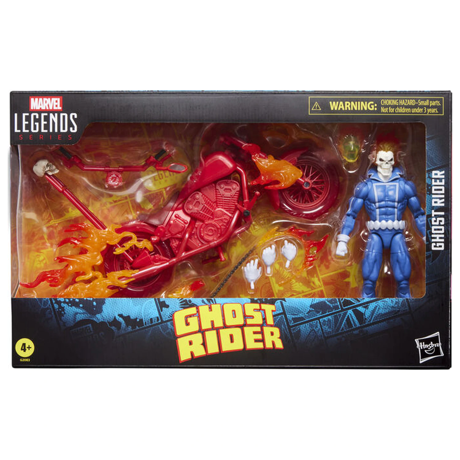 Marvel Legends Series Chost Rider Johnny Blaze figura 15cm termékfotó