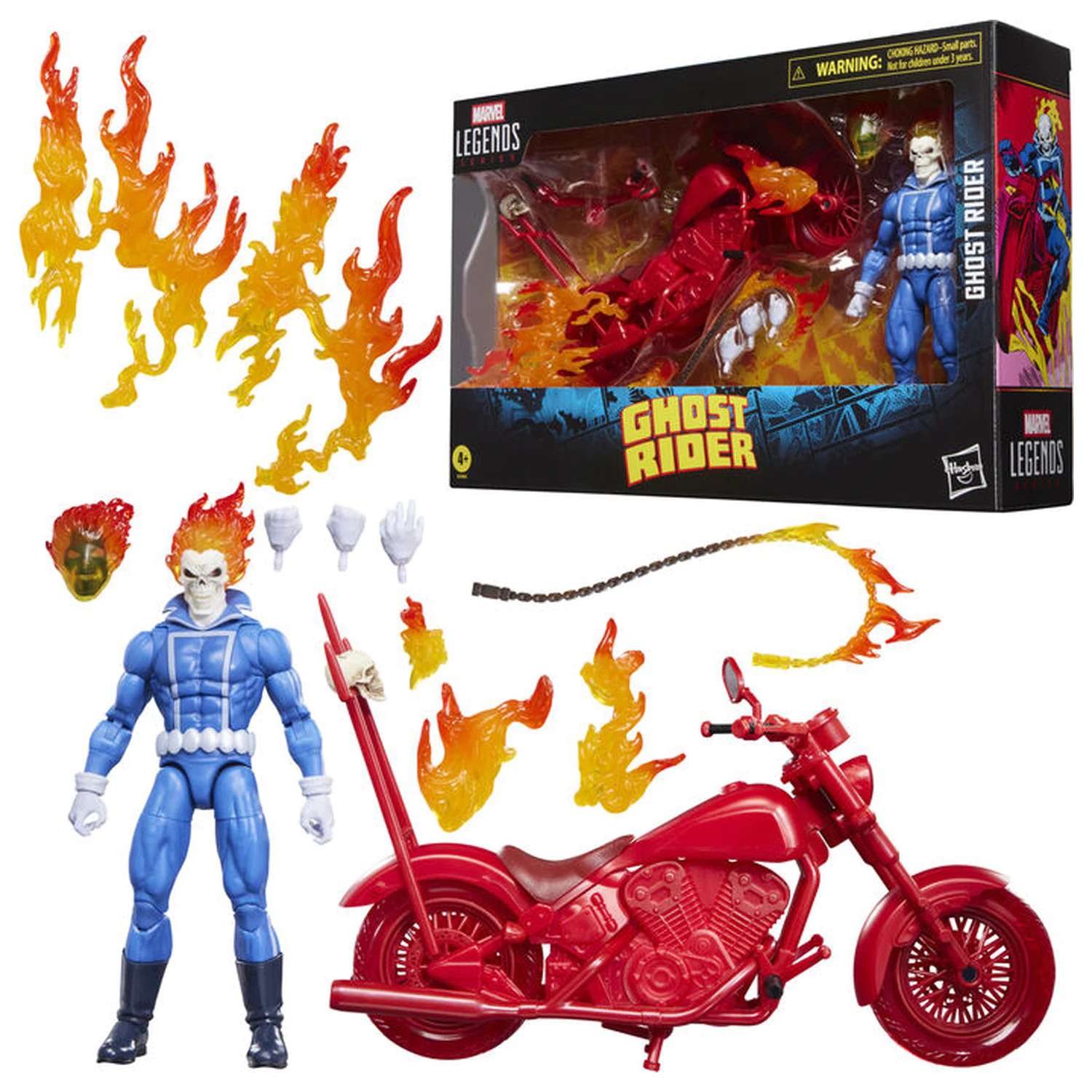 Marvel Legends Series Chost Rider Johnny Blaze figura 15cm termékfotó