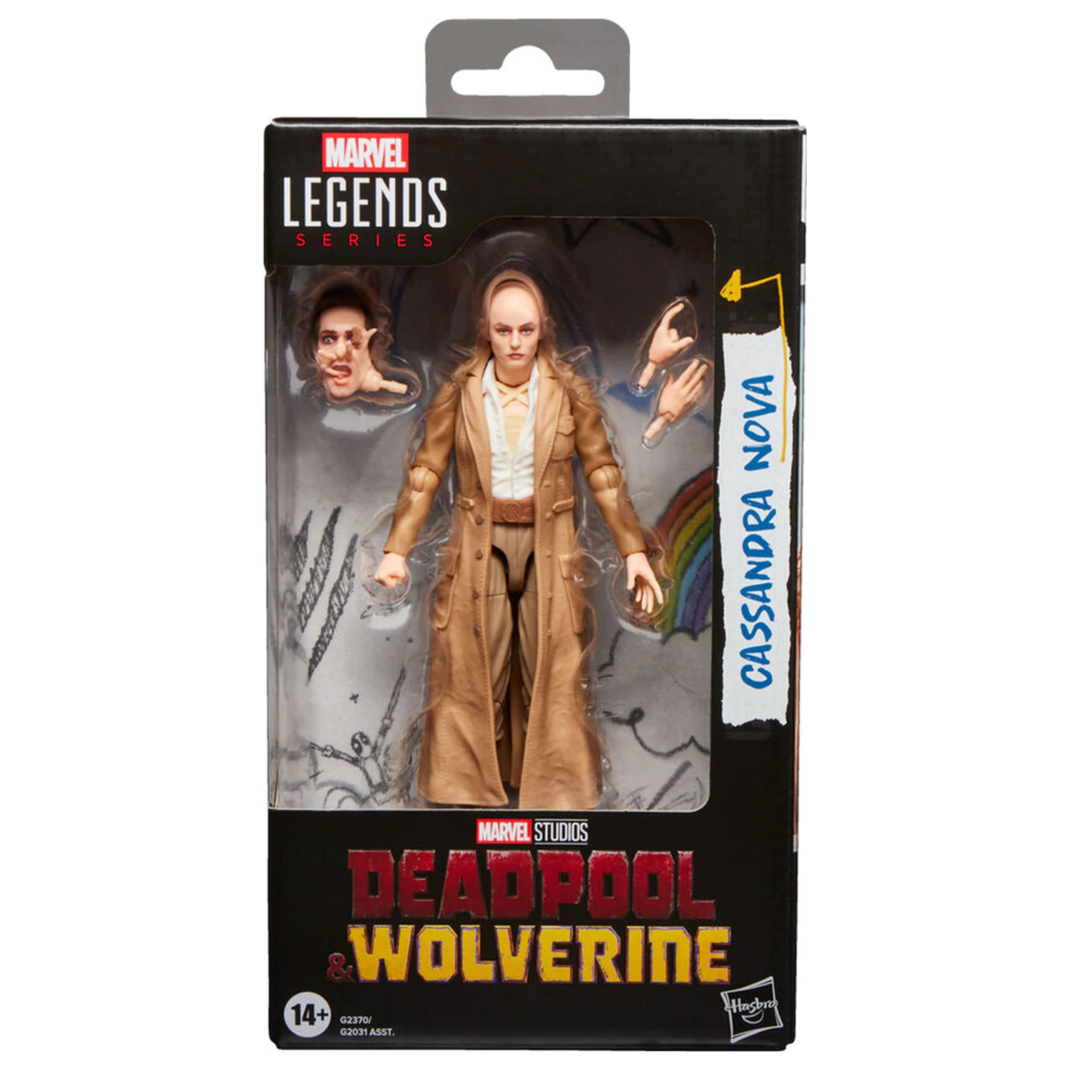 Marvel Legends Series Deadpool & Wolverine Cassandra Nova figura 15cm termékfotó