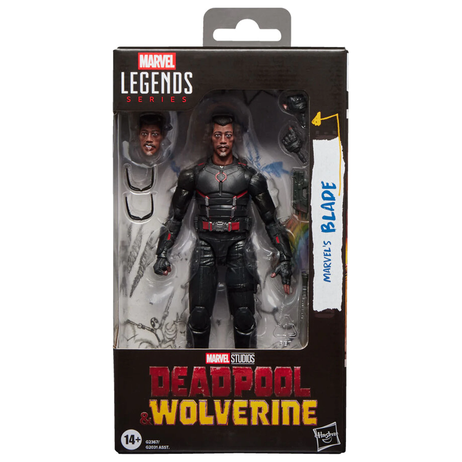 Marvel Legends Series Deadpool & Wolverine Marvel's Blade figura 15cm termékfotó