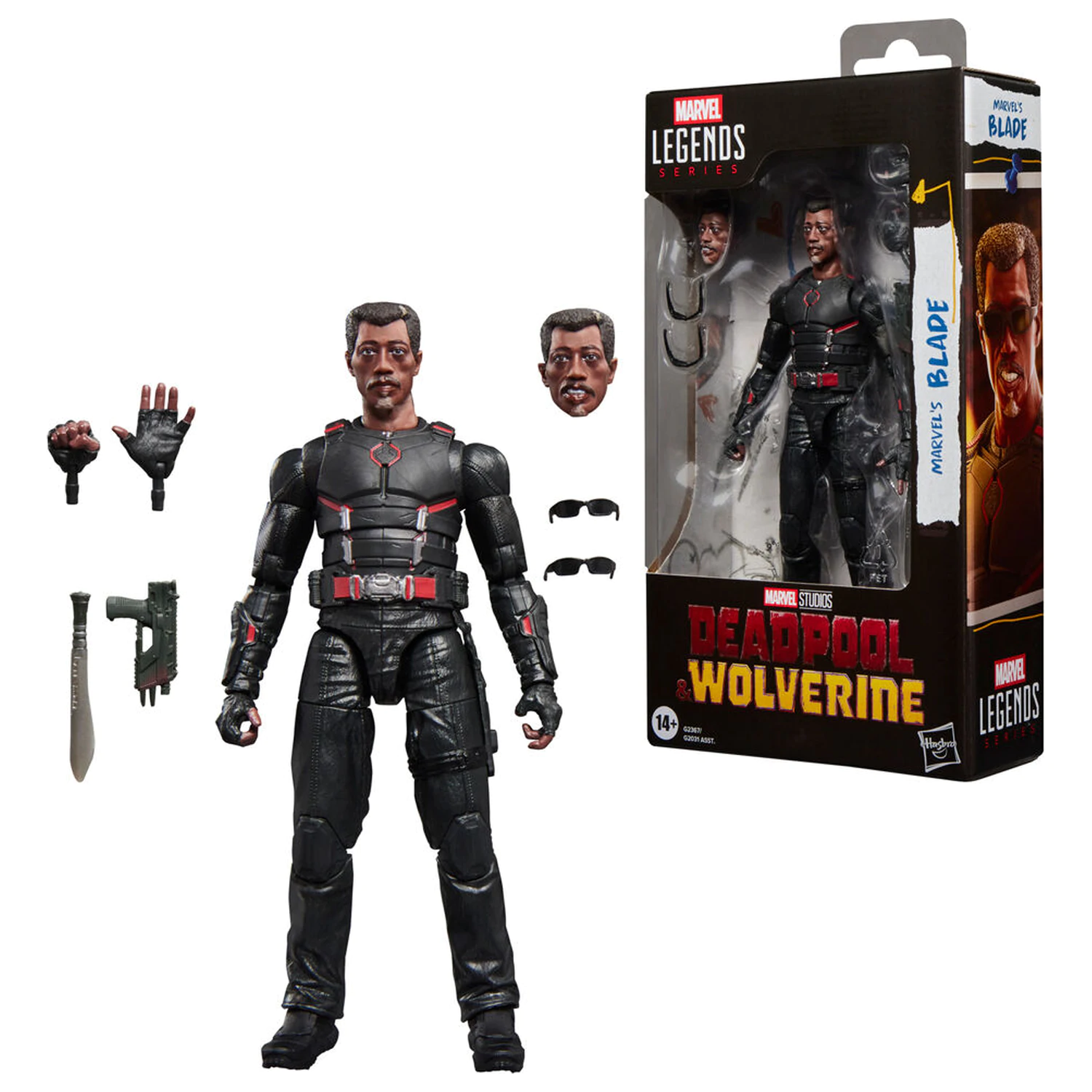 Marvel Legends Series Deadpool & Wolverine Marvel's Blade figura 15cm termékfotó