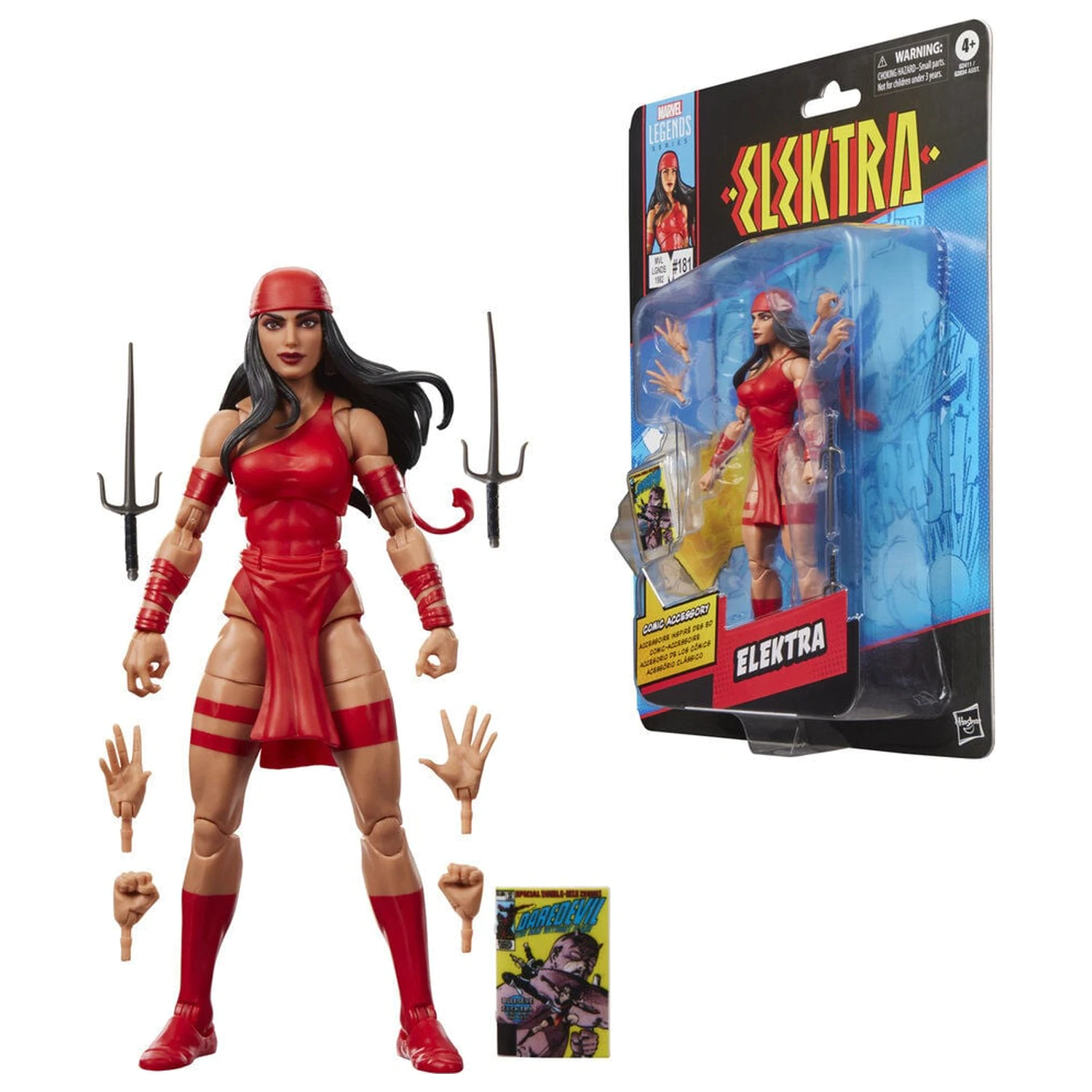 Marvel Legends Series Elektra figura 15cm termékfotó