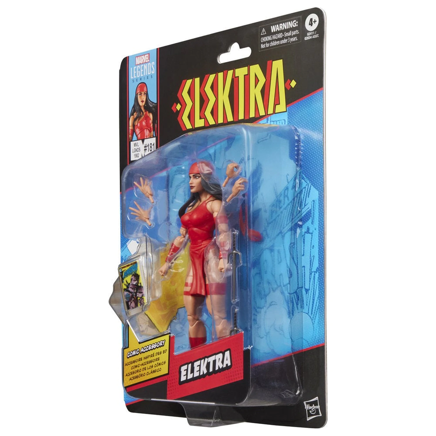 Marvel Legends Series Elektra figura 15cm termékfotó