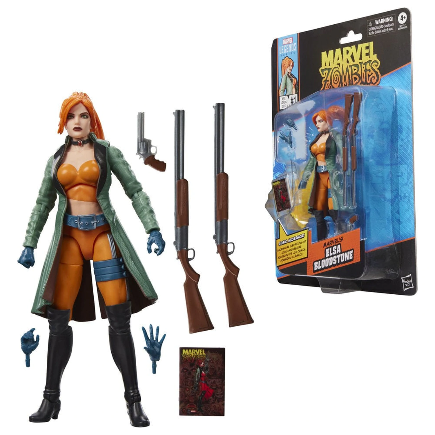 Marvel Legends Series Elsa Bloodstone Zombies figura 15cm termékfotó