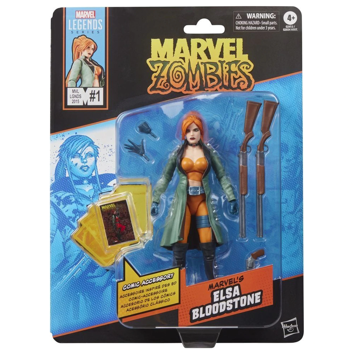 Marvel Legends Series Elsa Bloodstone Zombies figura 15cm termékfotó