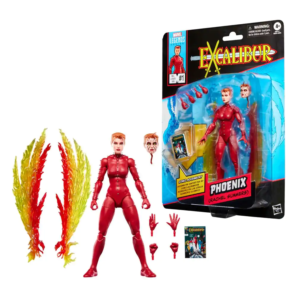Marvel Legends Series Excalibur Phoenix Rachel Summers figura 15cm termékfotó