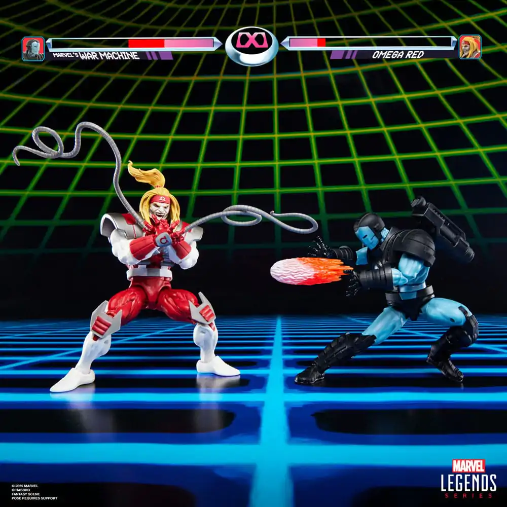 Marvel Legends Series Gamerverse Marvel's War Machine vs Marvel's Omega Red 2 db-os figura csomag 15cm termékfotó
