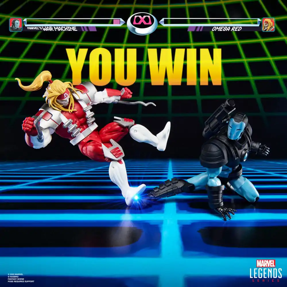 Marvel Legends Series Gamerverse Marvel's War Machine vs Marvel's Omega Red 2 db-os figura csomag 15cm termékfotó