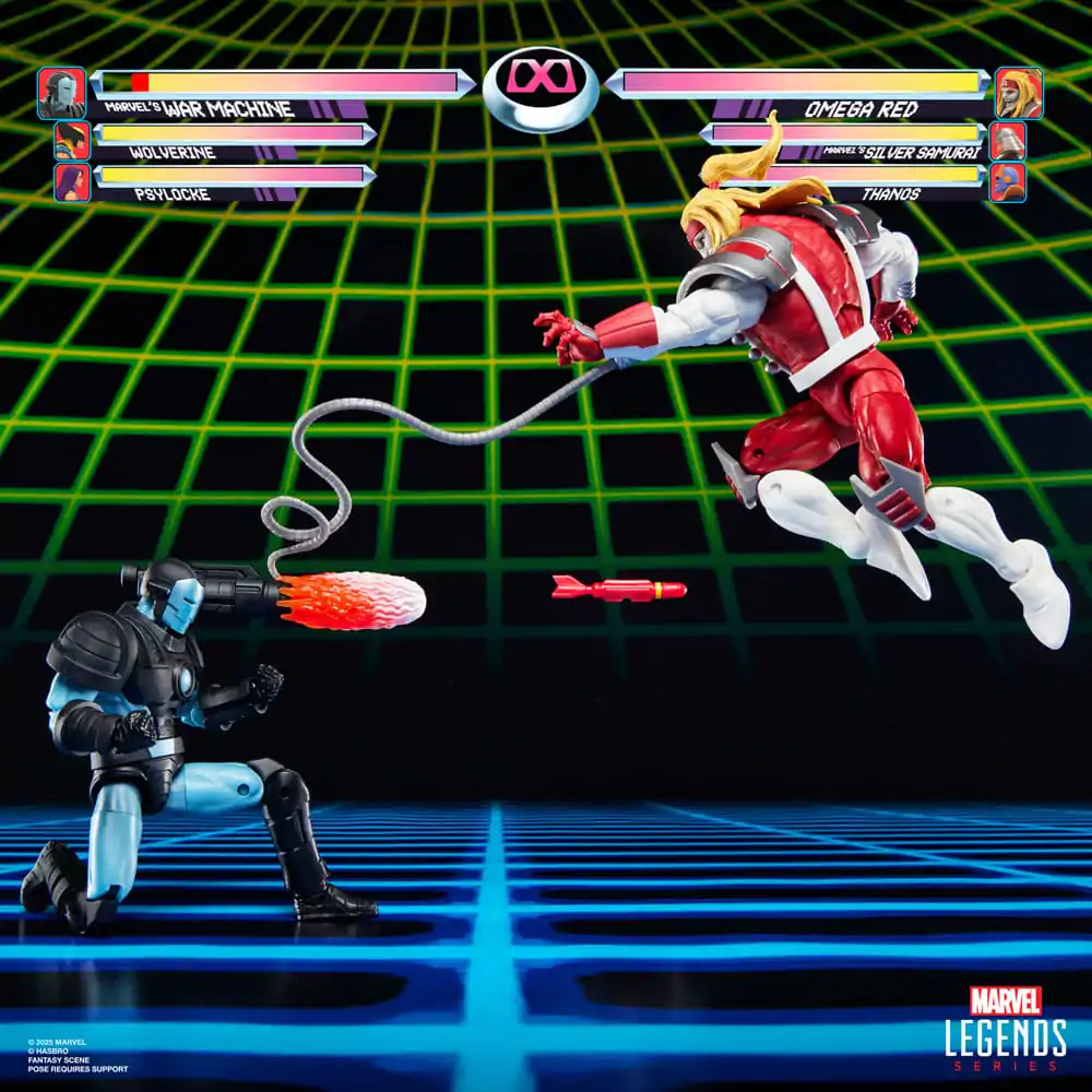 Marvel Legends Series Gamerverse Marvel's War Machine vs Marvel's Omega Red 2 db-os figura csomag 15cm termékfotó