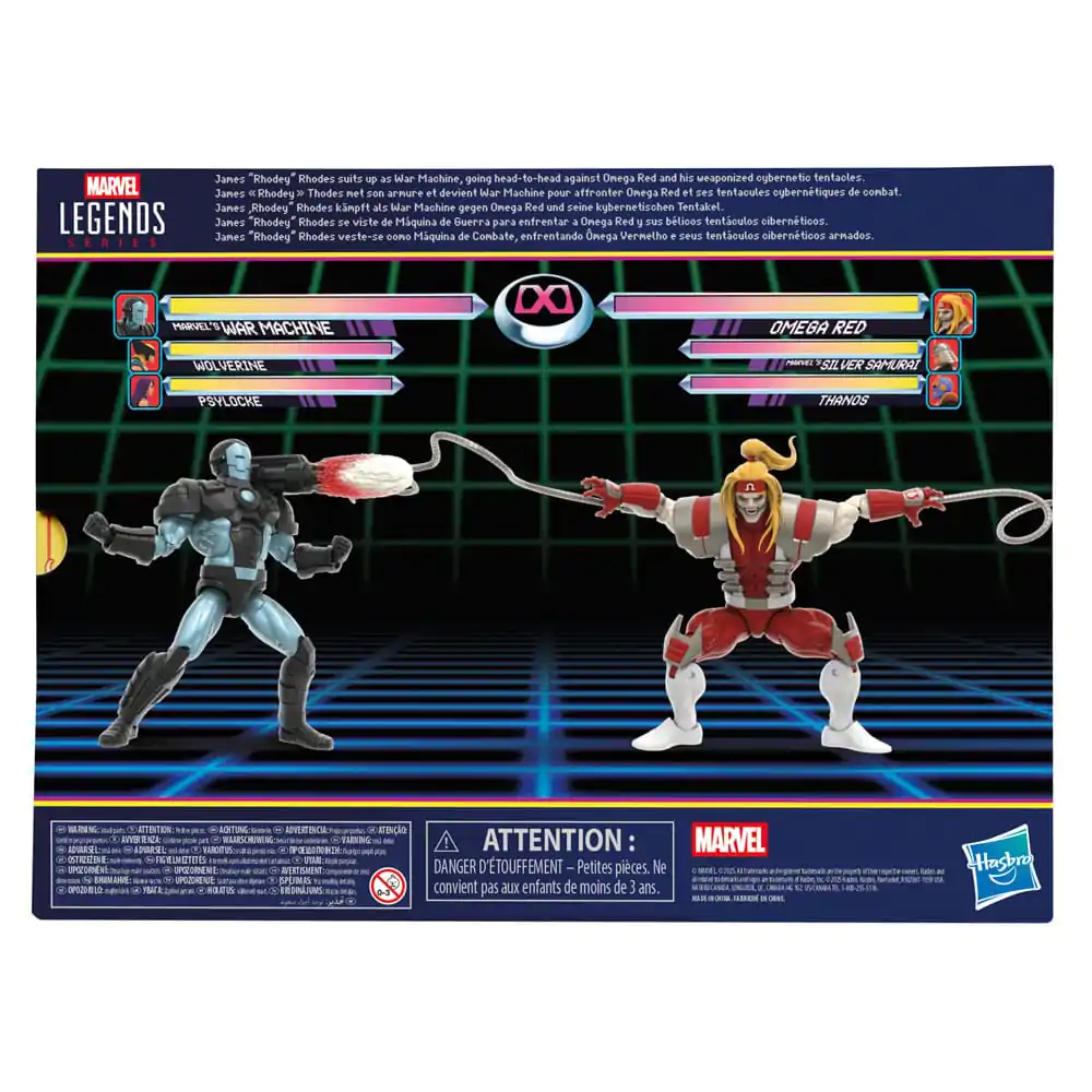 Marvel Legends Series Gamerverse Marvel's War Machine vs Marvel's Omega Red 2 db-os figura csomag 15cm termékfotó