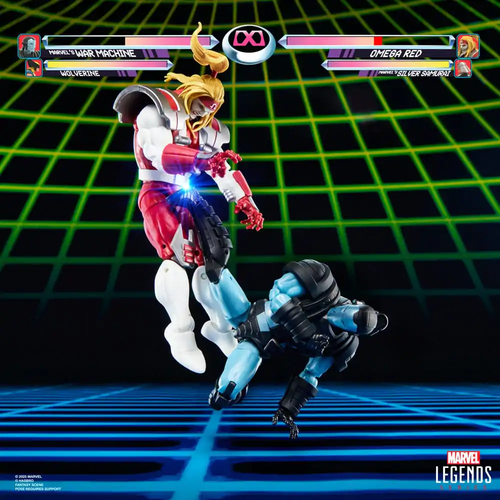 Marvel Legends Series Gamerverse Marvel's War Machine vs Marvel's Omega Red 2 db-os figura csomag 15cm termékfotó