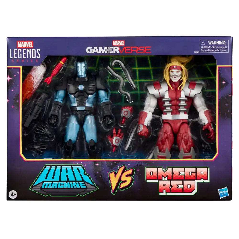 Marvel Legends Series Gamerverse Marvel's War Machine vs Marvel's Omega Red 2 db-os figura csomag 15cm termékfotó