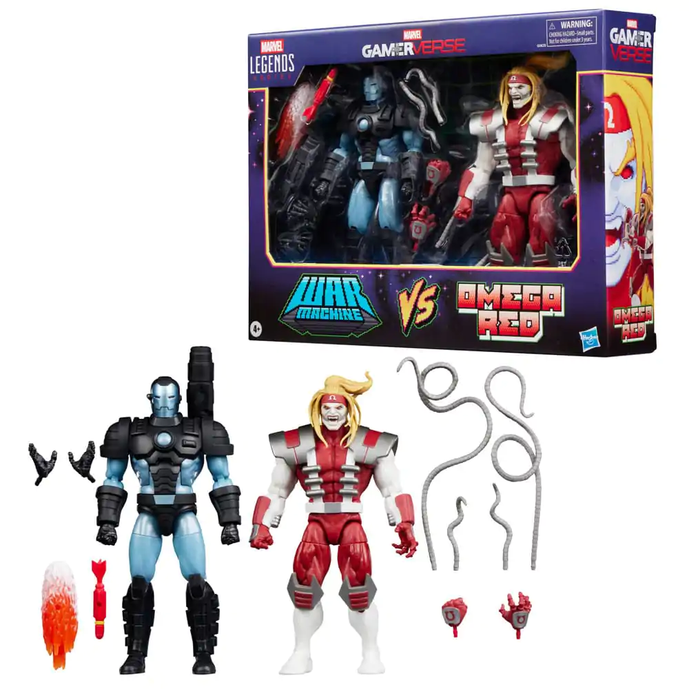 Marvel Legends Series Gamerverse Marvel's War Machine vs Marvel's Omega Red 2 db-os figura csomag 15cm termékfotó