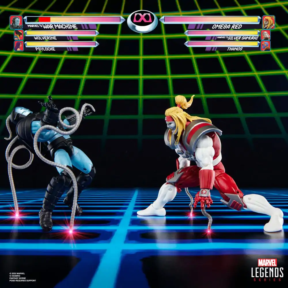 Marvel Legends Series Gamerverse Marvel's War Machine vs Marvel's Omega Red 2 db-os figura csomag 15cm termékfotó