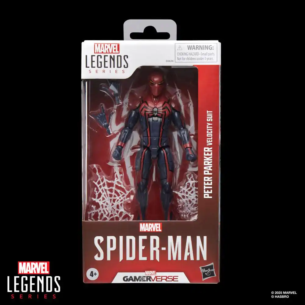 Marvel Legends Series Gamerverse Spider-Man Velocity Suit Peter Parker figura 15cm termékfotó