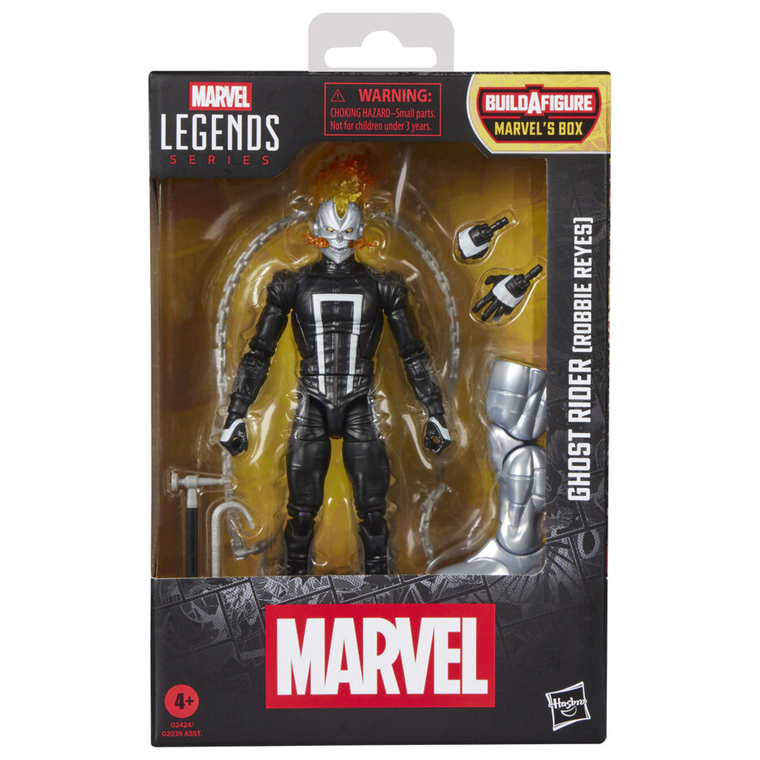 Marvel Legends Series Ghost Rider Robbie Reyes figura 15cm termékfotó