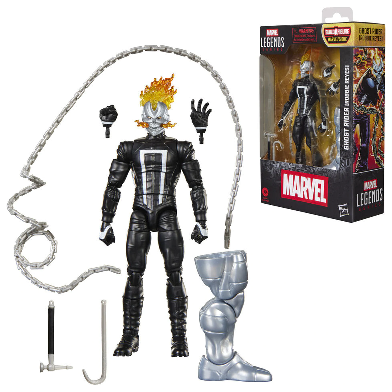 Marvel Legends Series Ghost Rider Robbie Reyes figura 15cm termékfotó