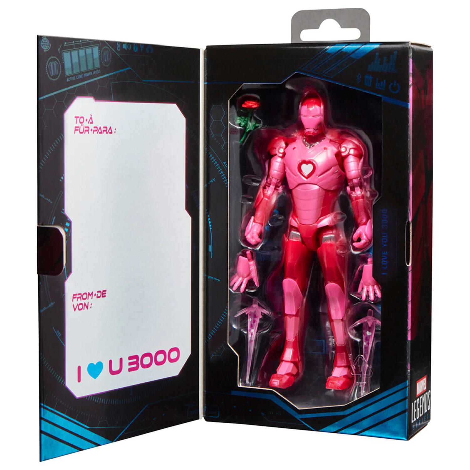Marvel Legends Series I Love You 3000 Iron Man figura 15cm termékfotó