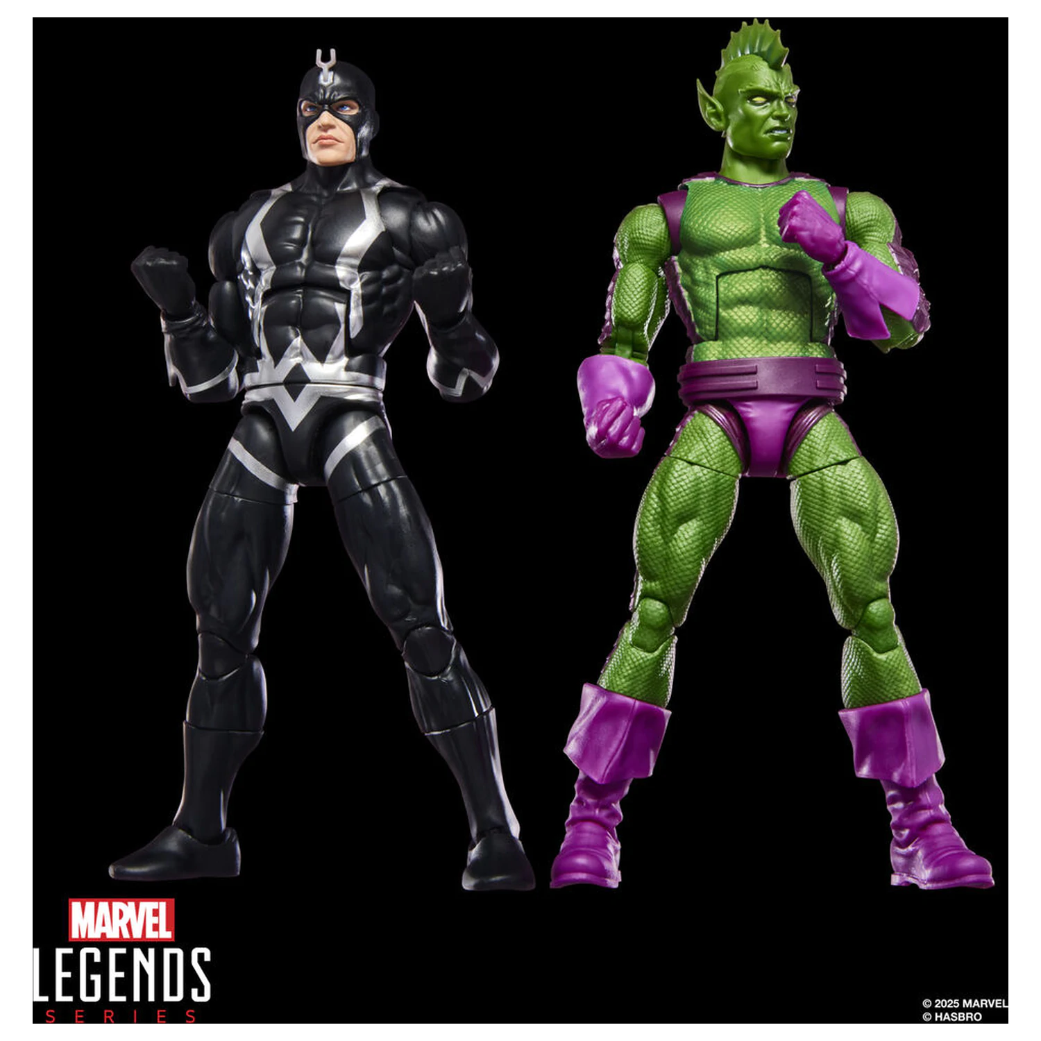 Marvel Legends Series Inhumans Black Bolt & Triton 2db-os figura csomag 15cm termékfotó