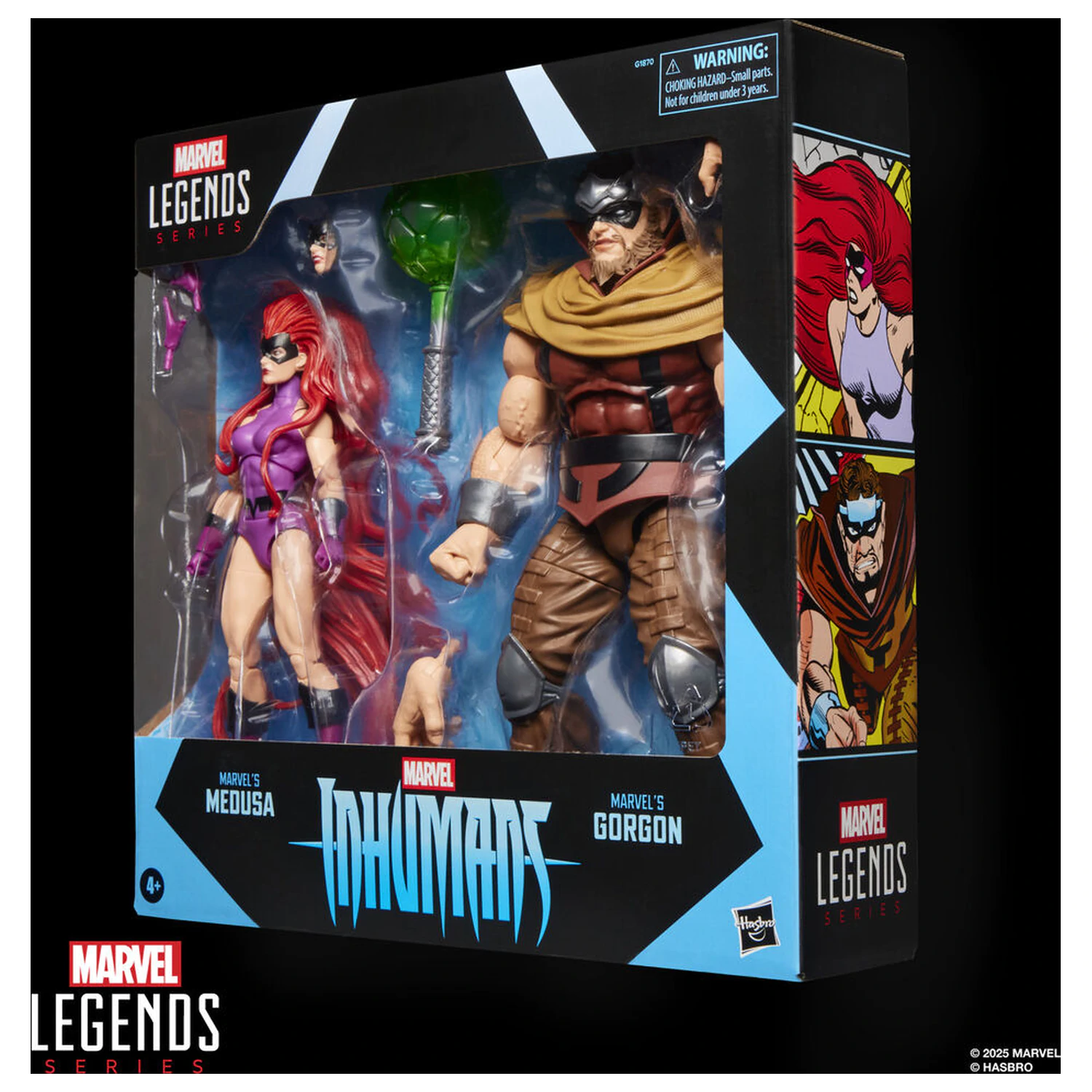Marvel Legends Series Inhumans Medusa & Gorgon 2db-os figura csomag termékfotó