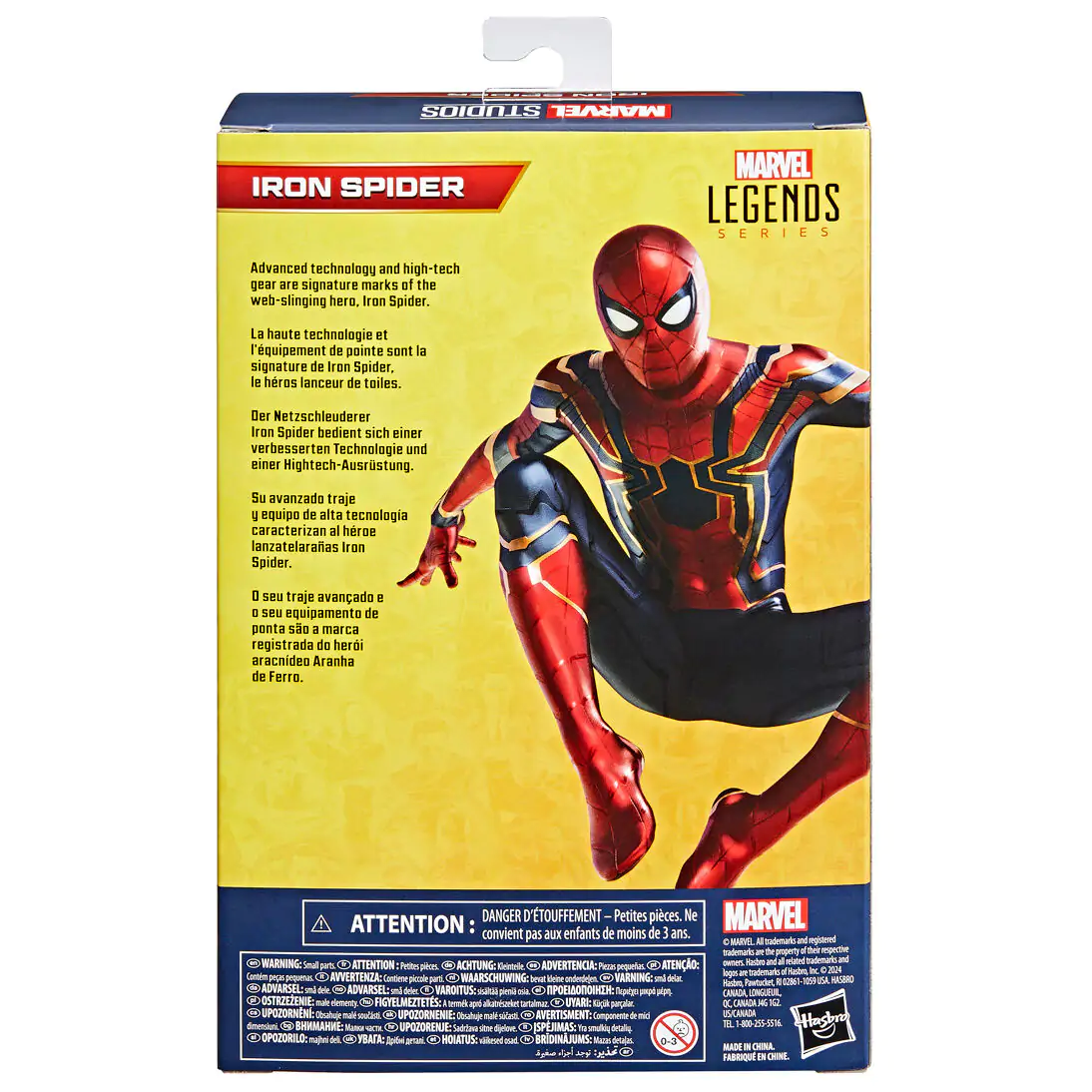 Marvel Legends Series Iron Spider figura 15cm termékfotó