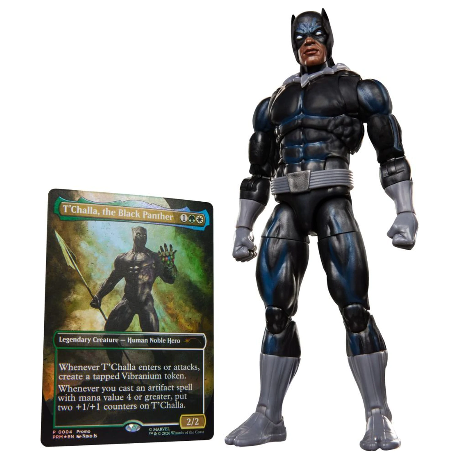 Marvel Legends Series Magic: The Gathering Black Panther figura 15cm termékfotó