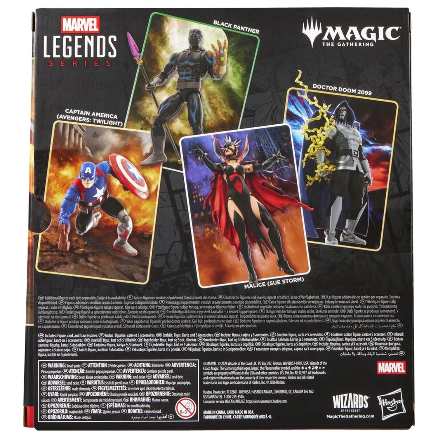 Marvel Legends Series Magic: The Gathering Captain America Avengers Twilight figura 15cm termékfotó