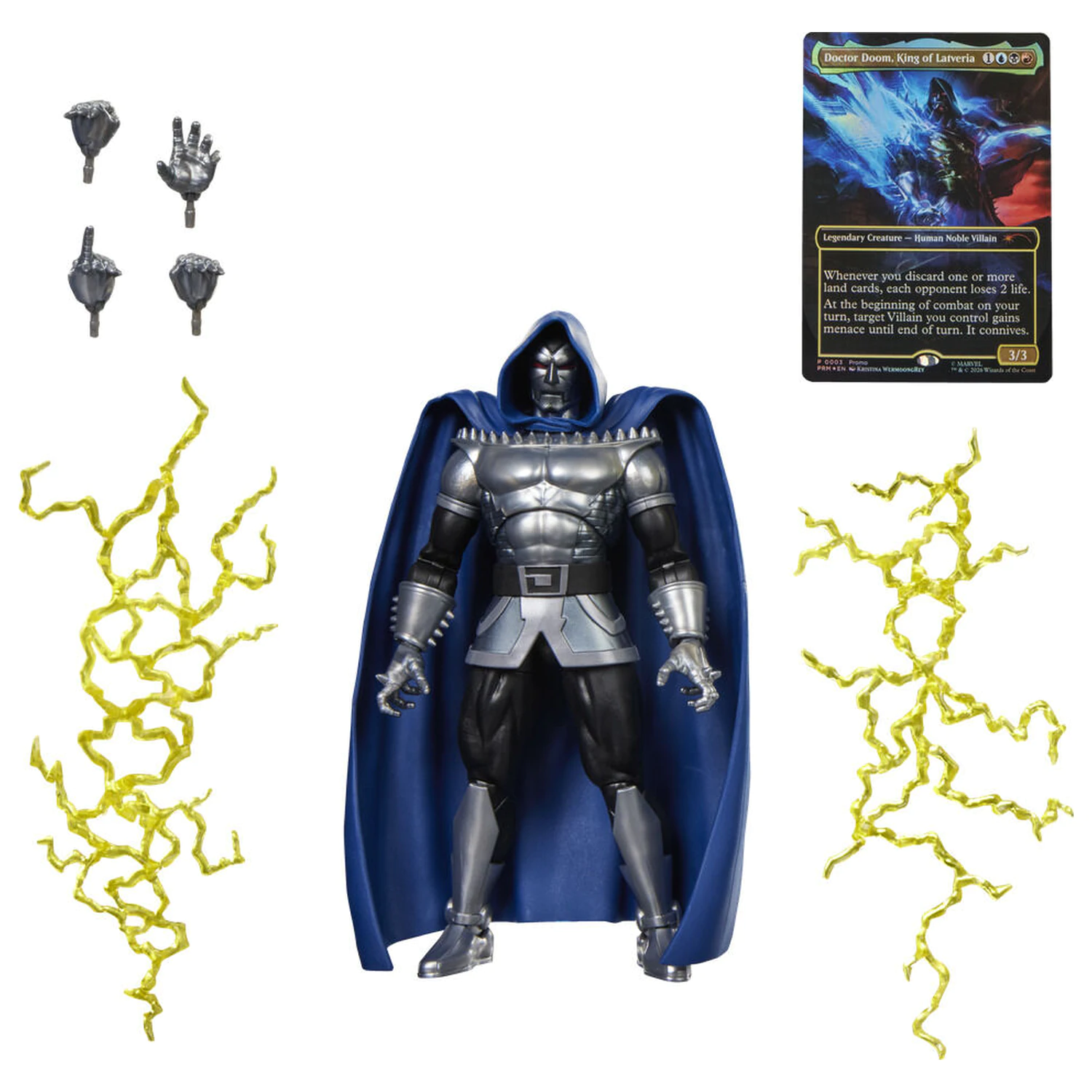 Marvel Legends Series Magic: The Gathering Doctor Doom 2099 figura 15cm termékfotó