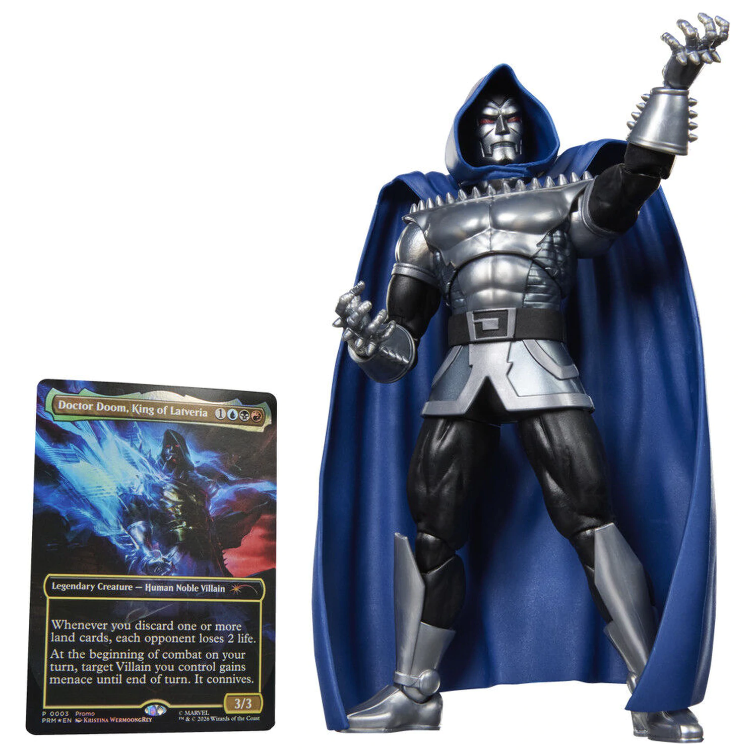 Marvel Legends Series Magic: The Gathering Doctor Doom 2099 figura 15cm termékfotó