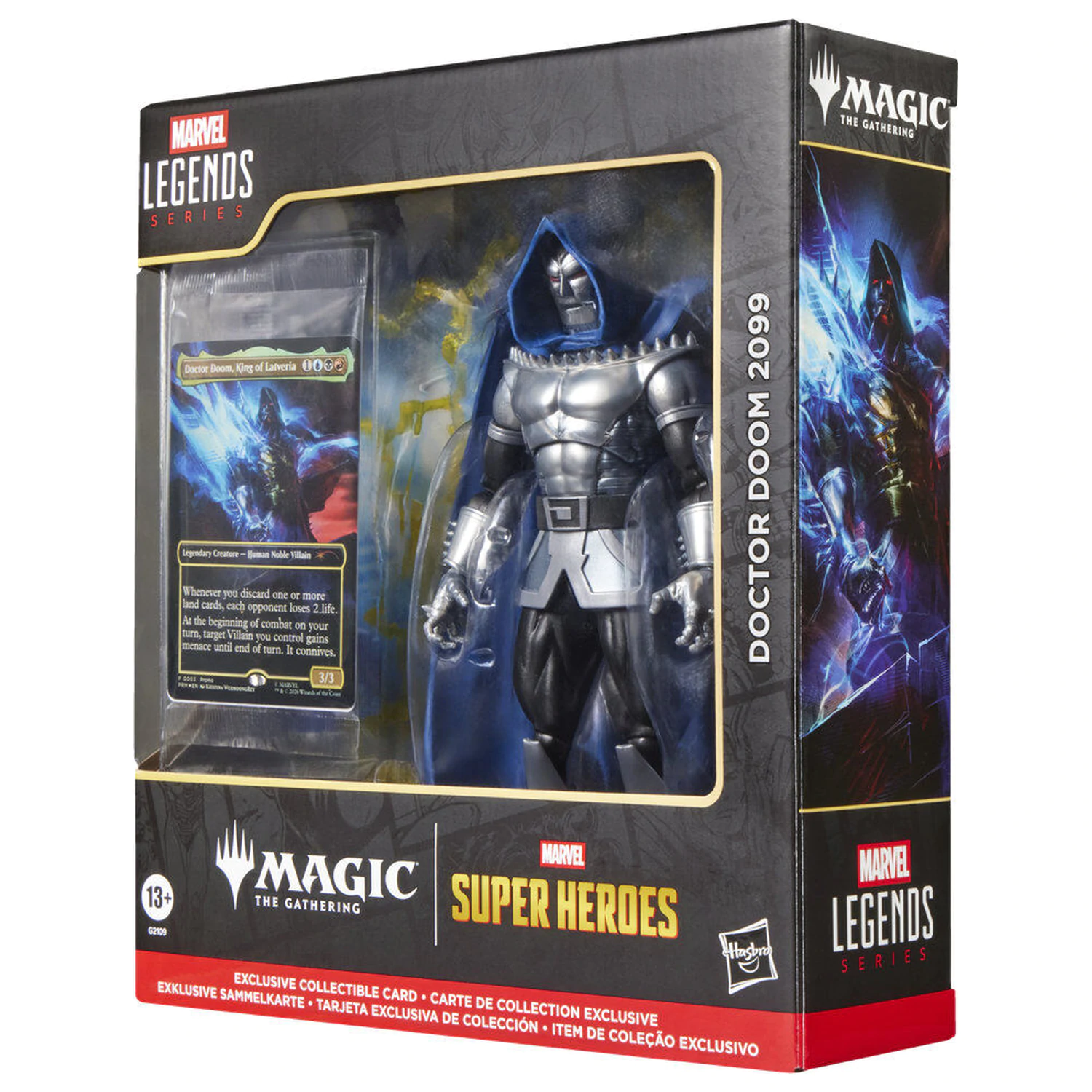 Marvel Legends Series Magic: The Gathering Doctor Doom 2099 figura 15cm termékfotó